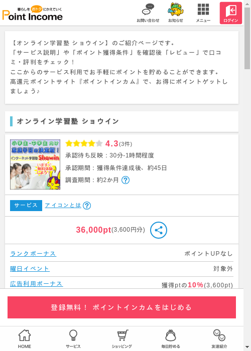 しょうの過去最高画像（ポイントインカム・2026年3月6日）