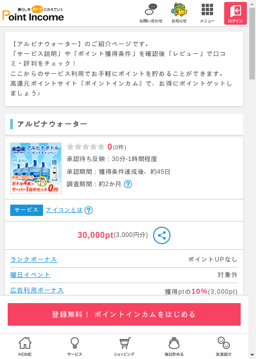 オーダーの過去最高画像（ポイントインカム・2026年3月6日）
