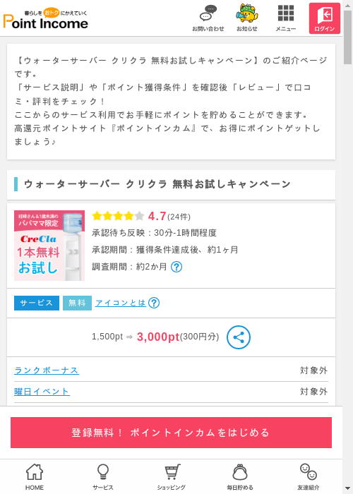 オーダーの過去最高画像（ポイントインカム・2026年3月6日）