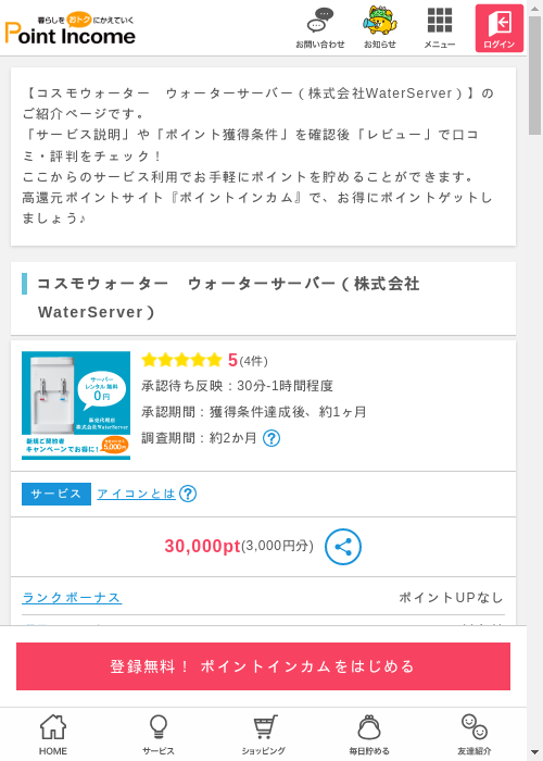 株式の過去最高画像（ポイントインカム・2026年3月6日）