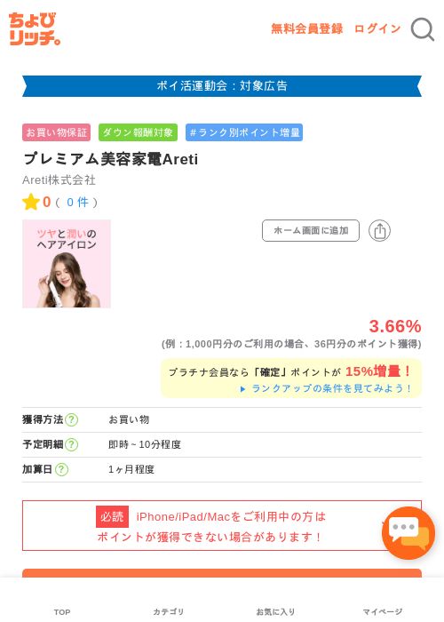 美容の過去最高画像（ちょびリッチ・2026年4月30日）