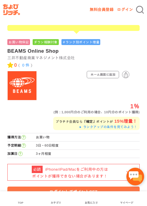 onlineの過去最高画像（ちょびリッチ・2026年5月1日）