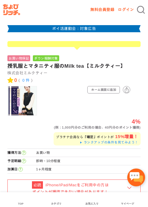 MIの過去最高画像（ちょびリッチ・2026年4月30日）