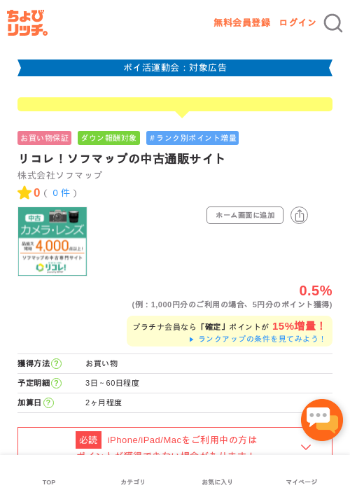 リコレの過去最高画像（ちょびリッチ・2026年4月28日）