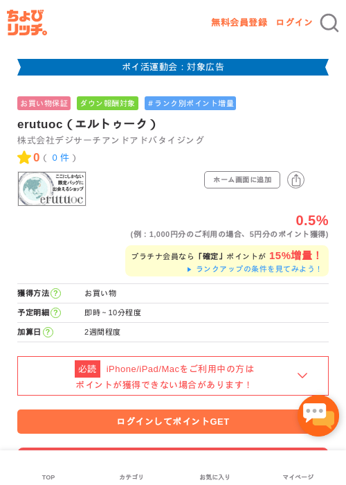 erutuoc（エルトゥーク）の過去最高画像（ちょびリッチ・2026年4月28日）