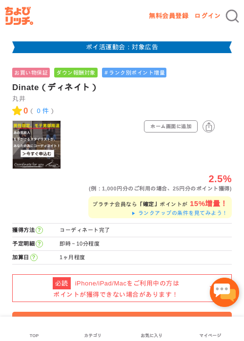 diの過去最高画像（ちょびリッチ・2026年4月29日）