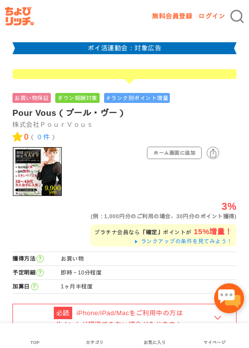 Poの過去最高画像（ちょびリッチ・2026年4月29日）