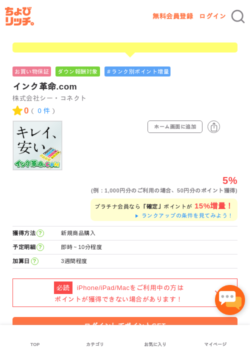 インク革命.comの過去最高画像（ちょびリッチ・2026年5月1日）