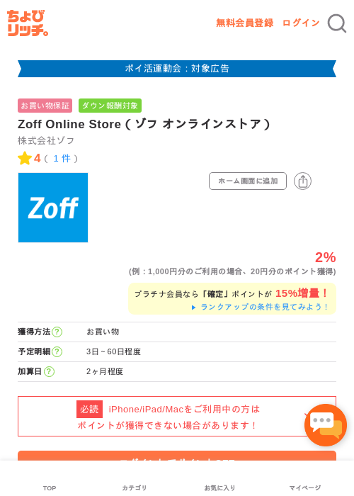 onlineの過去最高画像（ちょびリッチ・2026年4月29日）