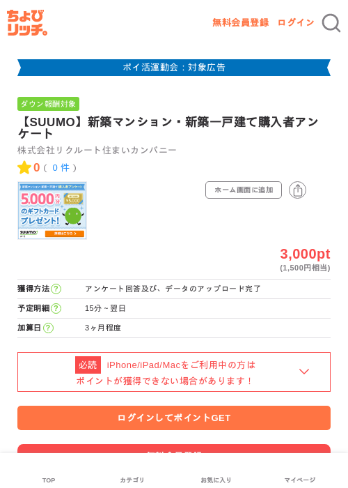 【SUUMO】新築マンション・新築一戸建て購入者アンケートの過去最高画像（ちょびリッチ・2026年4月28日）