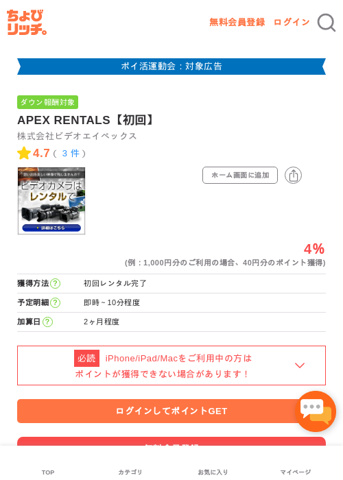 EXの過去最高画像（ちょびリッチ・2026年4月27日）