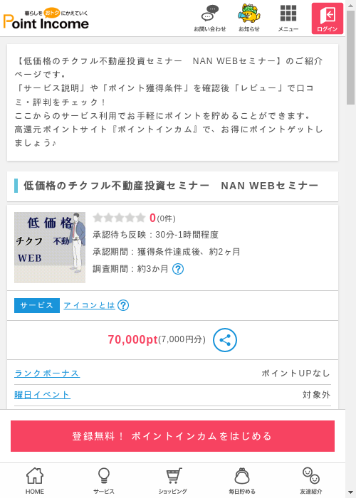 チクフル不動産の過去最高画像（ポイントインカム・2026年3月9日）