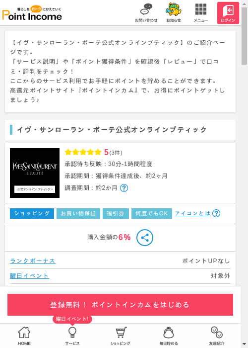 ラインの過去最高画像（ポイントインカム・2026年3月11日）