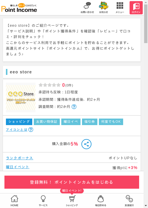 ポイントインカム過去最高画像