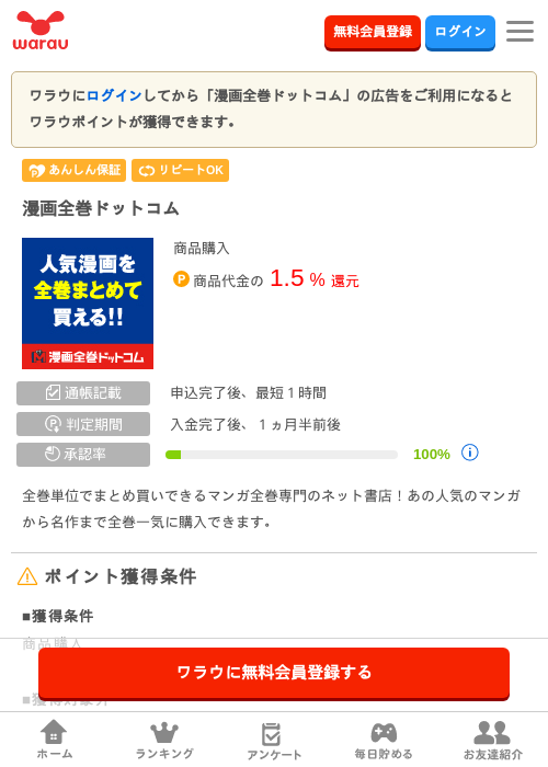 漫画の過去最高画像（ワラウ・2026年4月2日）