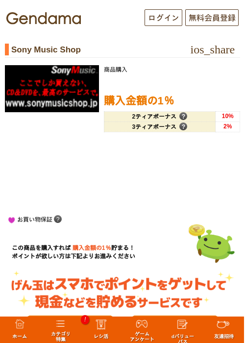 Sony Music Shopの過去最高画像（げん玉・2026年5月6日）