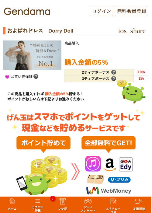 およばれドレス　Dorry Dollの過去最高画像（げん玉・2026年5月6日）