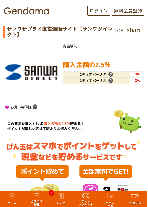 サンワサプライの過去最高画像（げん玉・2026年5月15日）