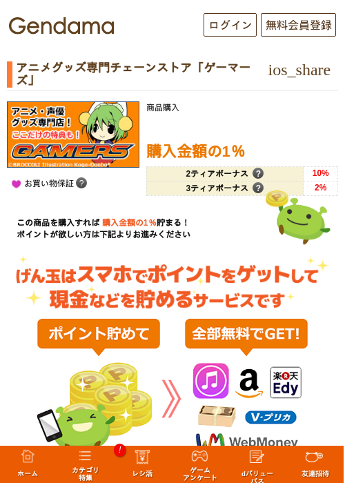 アニメグッズ専門チェーンストア「ゲーマーズ」の過去最高画像（げん玉・2026年5月17日）