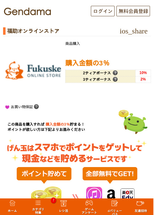 福助オンラインストアの過去最高画像（げん玉・2026年5月16日）
