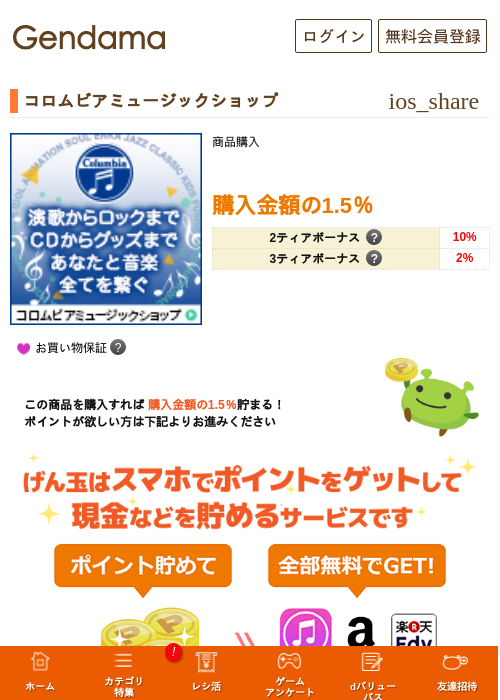 コロムビアミュージックショップの過去最高画像（げん玉・2026年5月15日）