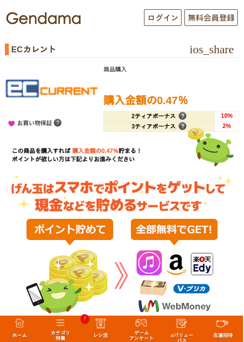 ECカレントの掲載記録画像（げん玉・2026年5月6日）