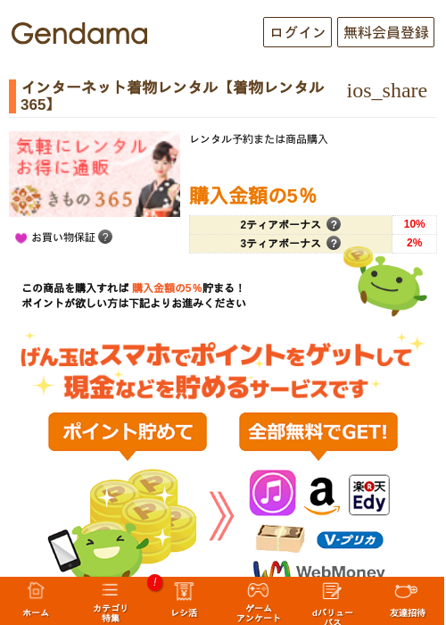 インターネット着物レンタル【着物レンタル365】の過去最高画像（げん玉・2026年5月14日）