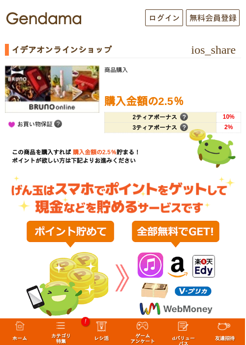 イデアオンラインショップ　の過去最高画像（げん玉・2026年5月6日）