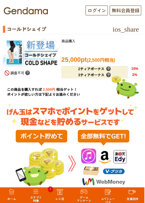 コールドシェイプの過去最高画像（げん玉・2026年5月6日）
