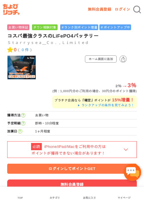 Poの過去最高画像（ちょびリッチ・2026年5月1日）