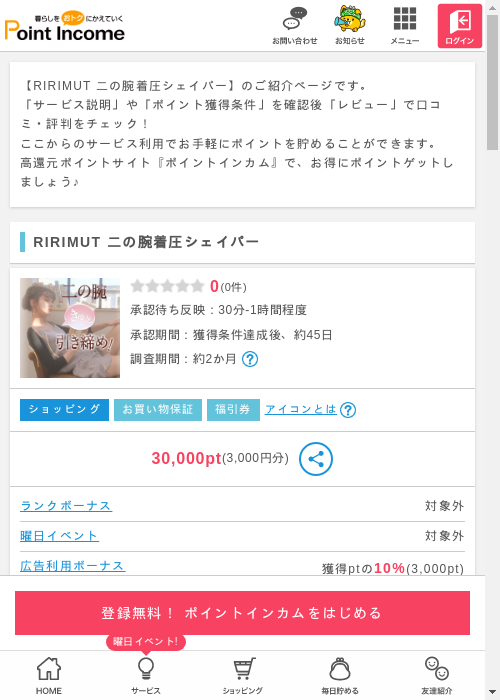 パーの過去最高画像（ポイントインカム・2026年3月11日）