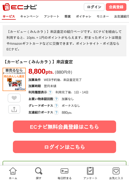 来店の過去最高画像（ECナビ・2026年4月23日）