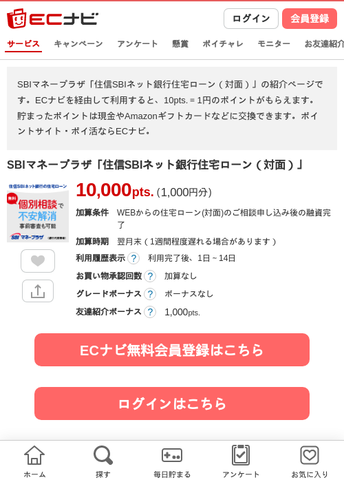 住信sbiの過去最高画像（ECナビ・2026年4月23日）