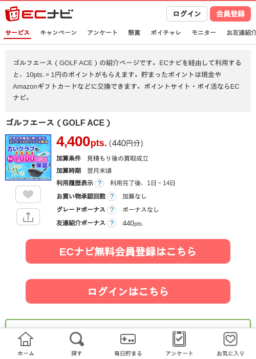 ACEの過去最高画像（ECナビ・2026年4月22日）