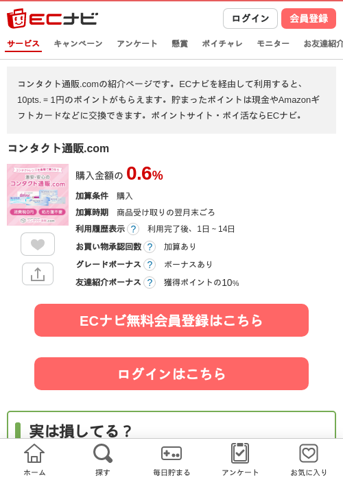 コンタクト通販.comの過去最高画像（ECナビ・2026年4月21日）