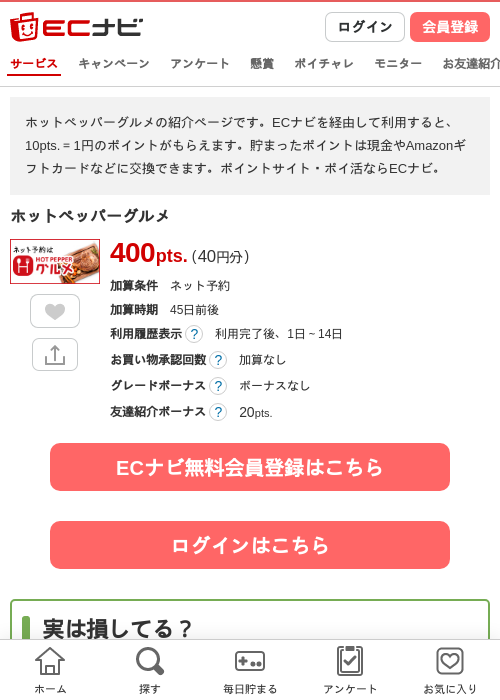 グルメの過去最高画像（ECナビ・2026年4月22日）