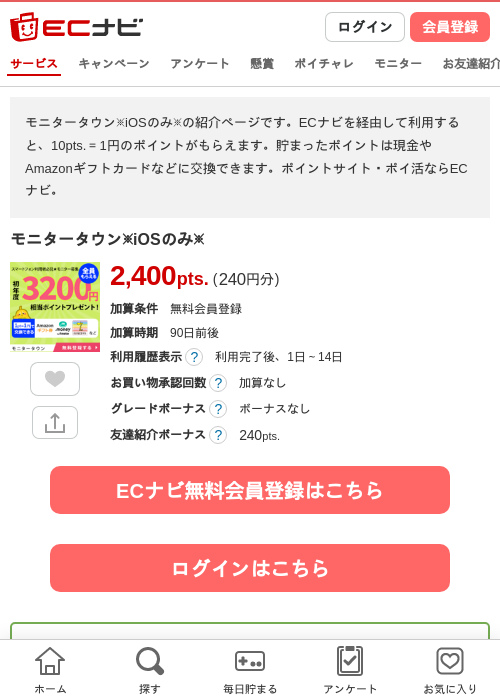 タウンの過去最高画像（ECナビ・2026年4月18日）