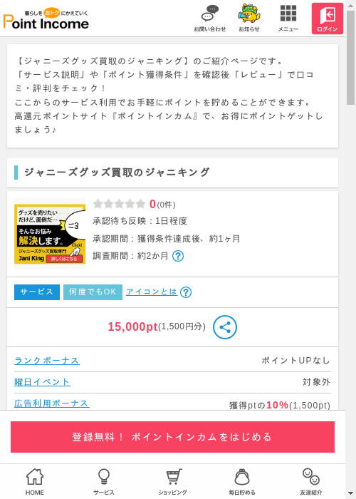 買取の過去最高画像（ポイントインカム・2026年3月9日）