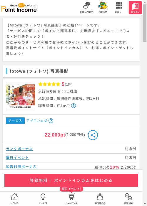 toの過去最高画像（ポイントインカム・2026年3月7日）