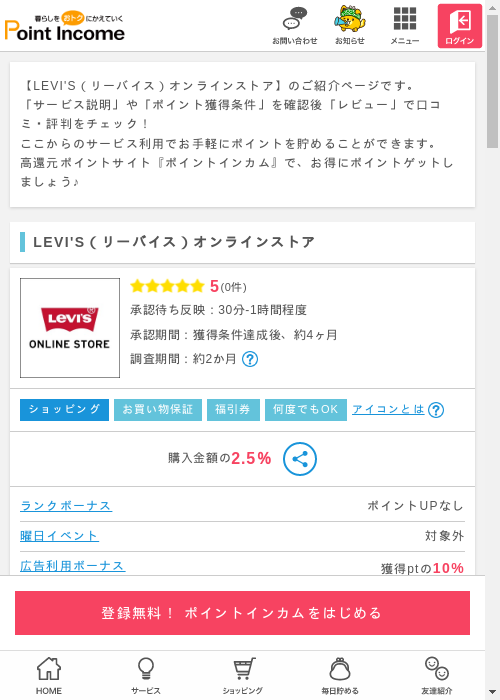 ラインの過去最高画像（ポイントインカム・2026年3月10日）