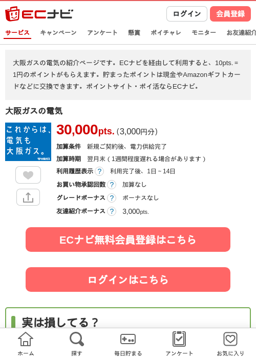 電気の過去最高画像（ECナビ・2026年4月23日）