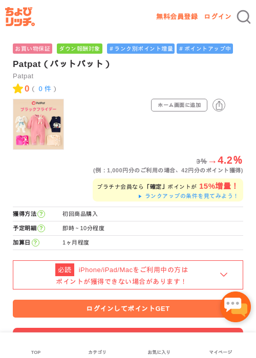 Paの過去最高画像（ちょびリッチ・2026年5月1日）