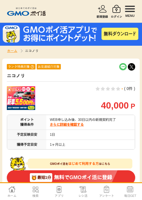 ニコの過去最高画像（GMOポイ活・2026年4月6日）