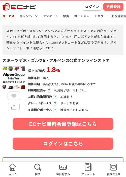 オンラインの過去最高画像（ECナビ・2026年4月23日）