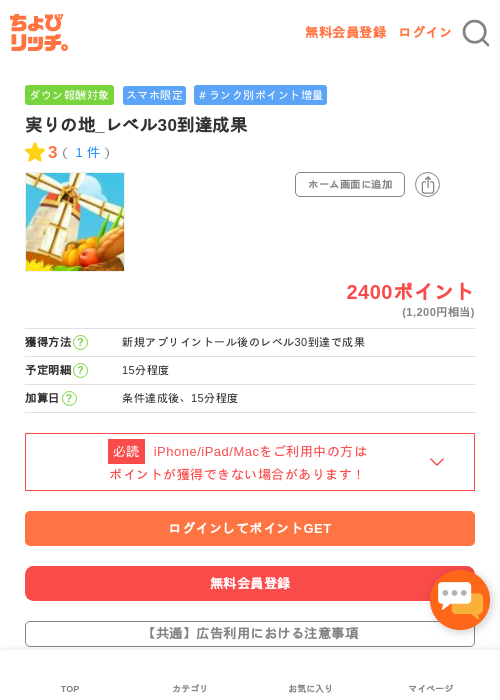 実りのの過去最高画像（ちょびリッチ・2026年5月2日）
