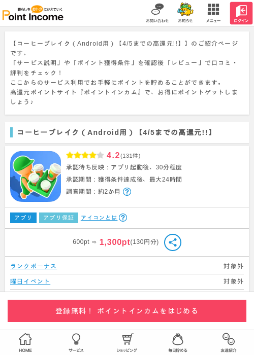 ぶれいくの過去最高画像（ポイントインカム・2026年3月31日）