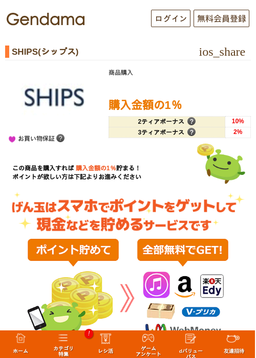 SHIPS(シップス)の過去最高画像（げん玉・2026年5月6日）