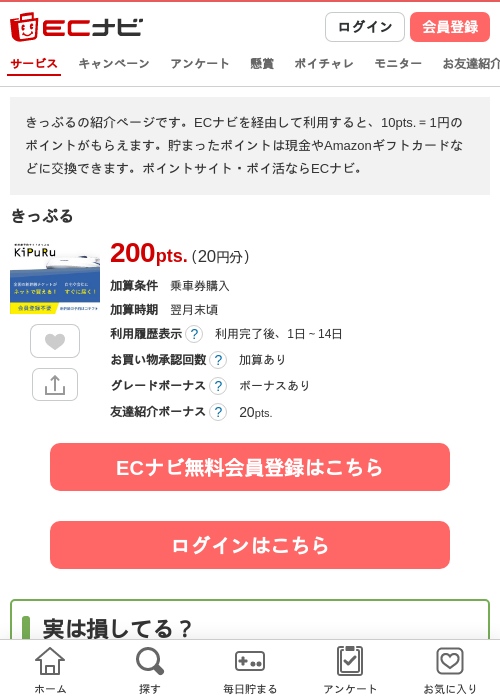 きっぷるの過去最高画像（ECナビ・2026年4月19日）