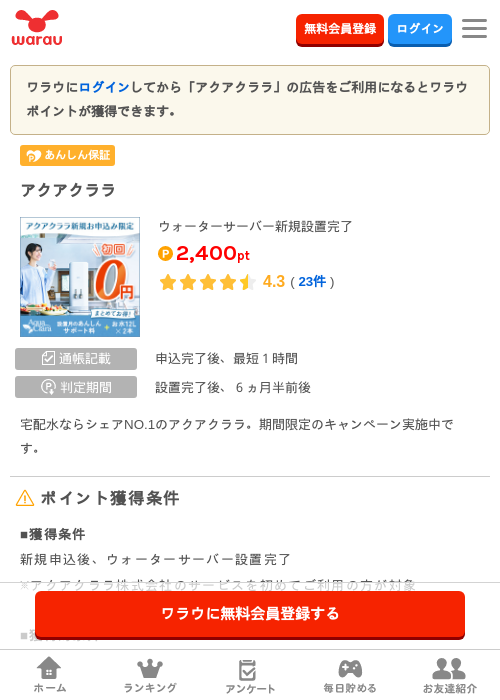 アクアクララの過去最高画像（ワラウ・2026年3月24日）
