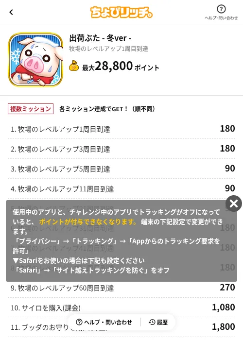 出荷ぶた - 冬ver -の過去最高画像（ちょびリッチ（AppDriver）・2026年6月13日）